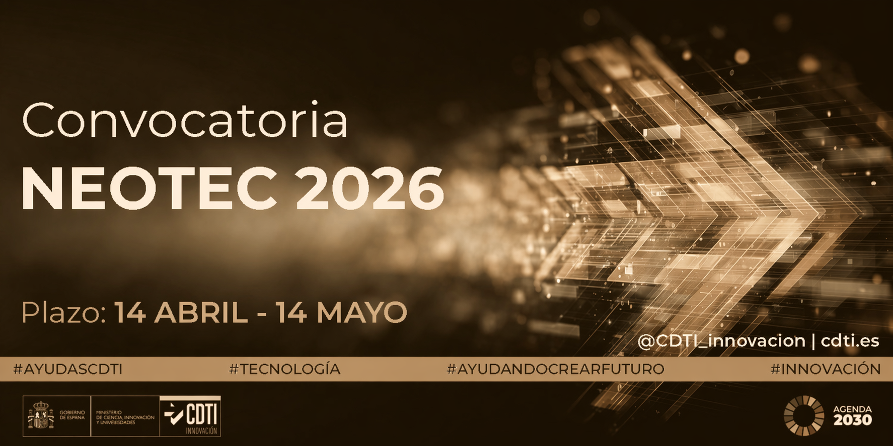 NEOTEC 2026 opens: increased budget, new international training and key opportunities for technology startups